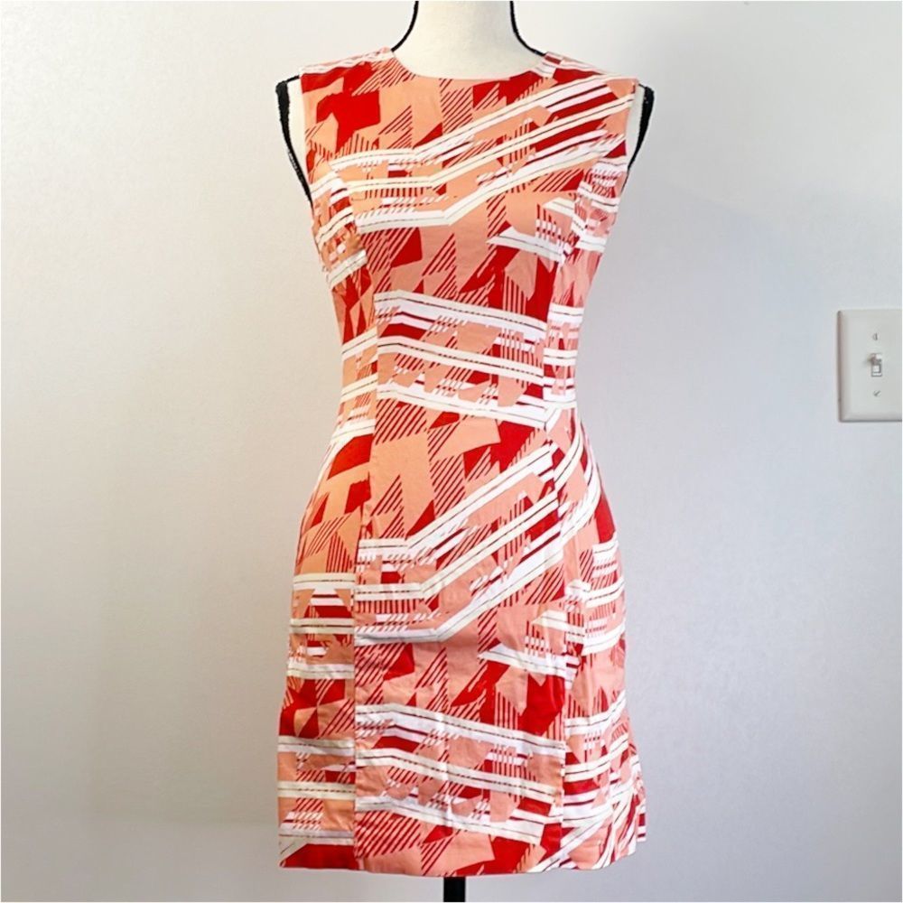 French Connection Orange Dress sz 4
